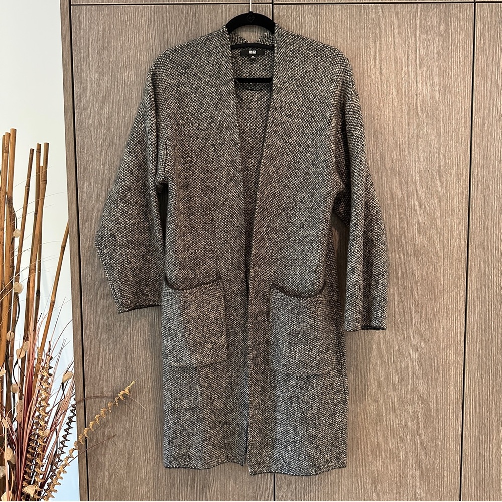 Uniqlo Coatigan long sweater coat